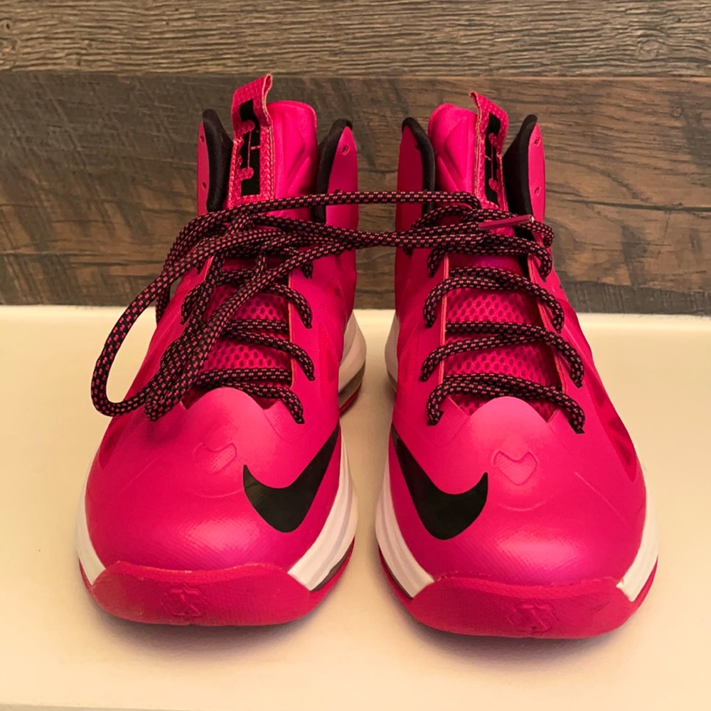Nike Lebron X 10 GS Fireberry